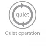 Vaco - icon - Quiet operation (grey)