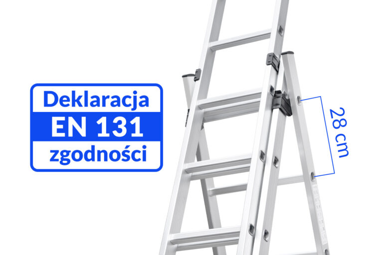 Drabina aluminiowa wielofunkcyjna 3×9