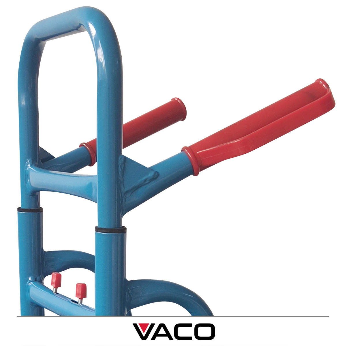 Wózek schodowy VACO 100 kg – ergonomiczne uchwyty z ochroną dłoni