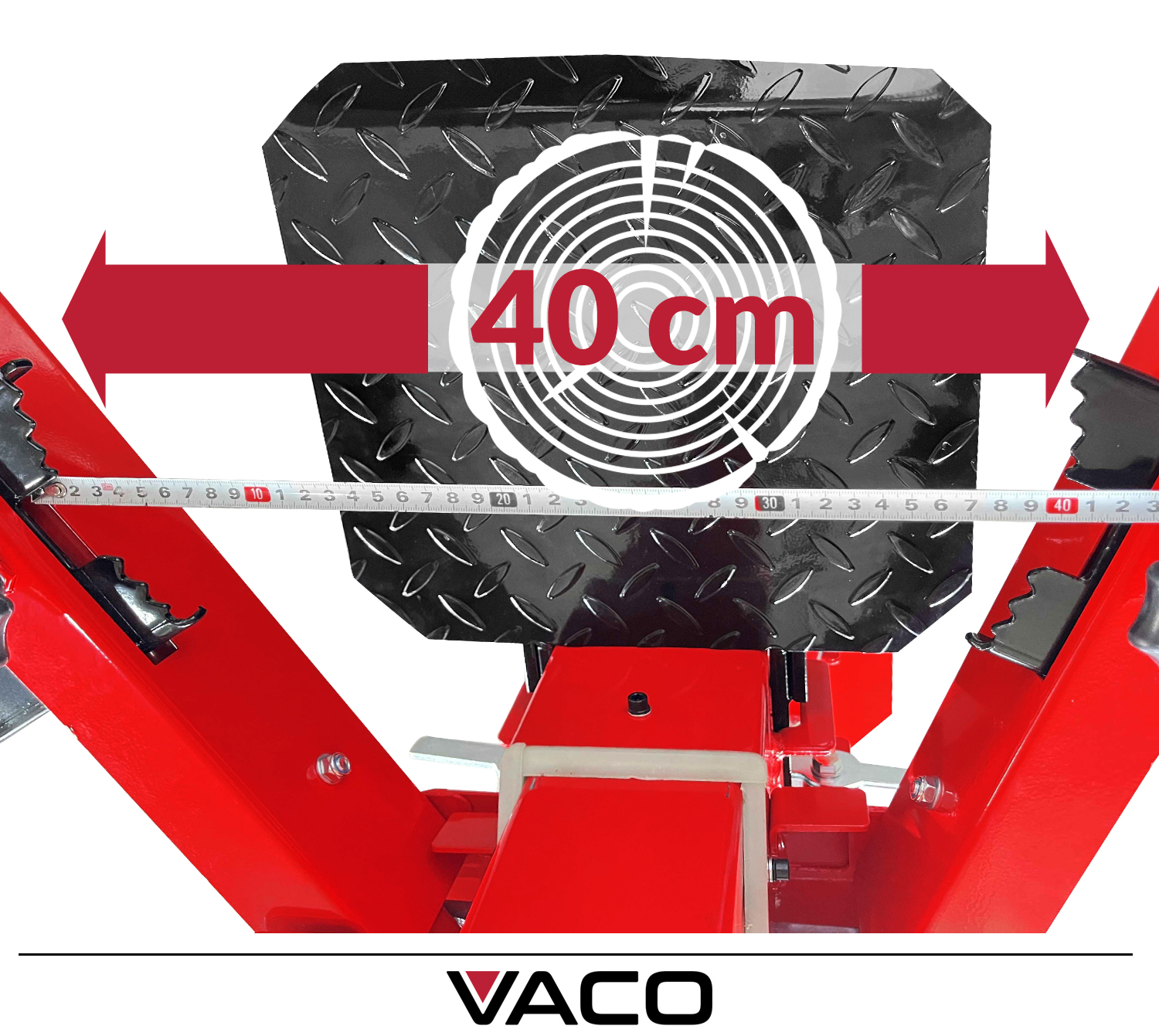 Łuparka VACO maksymalna średnica drewna 40 cm