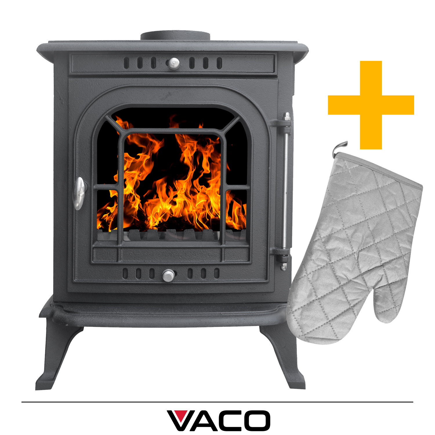 Piec koza kominek żeliwny VACO 7 kW